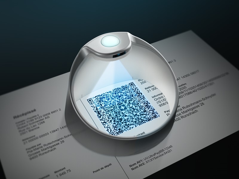 QR Code Belegleser von Payeye